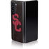 University of Southern California USC Black Distressed Galaxy Z Fold5 5G Skin